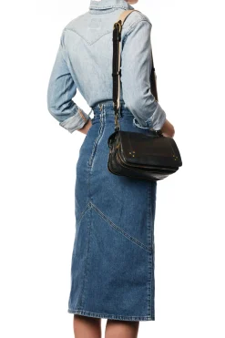 Jérôme Dreyfuss Bandoulière sangle naturelle large| Straps